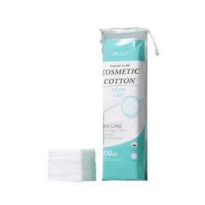 Lameila portable disposable non-woven cotton pads deep clean makeup remover pads(500pcs)