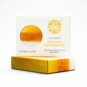 BioCare Handmade Milk & Honey Glowing Beauty Soap Bar 100 gm